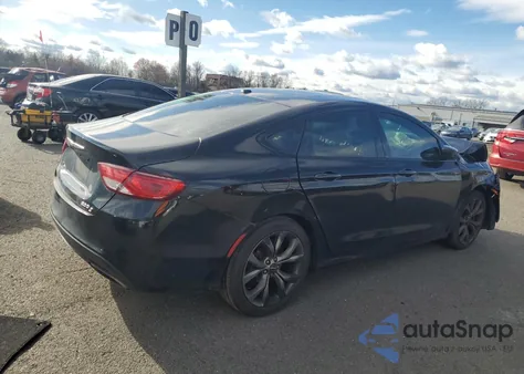 2015 Chrysler 200 S from USA, damaged, VIN 1C3CCCBG4FN526471